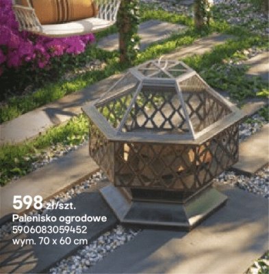 Palenisko ogrodowe promocja w Castorama