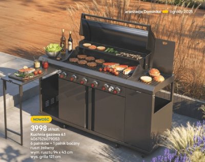 Kuchnia gazowa 6.1 promocja w Castorama