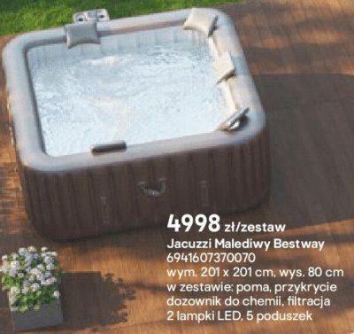 Jacuzzi Malediwy Bestway promocja w Castorama