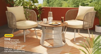 Zestaw Nema Bistro promocja w Castorama