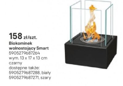 biokominek wolnostojący Smart promocja w Castorama