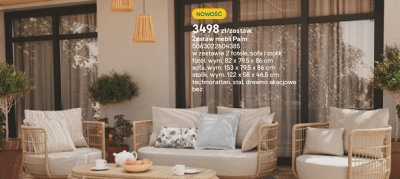 Zestaw mebli Palm promocja w Castorama