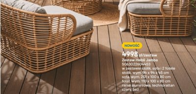 Zestaw mebli Jamba promocja w Castorama