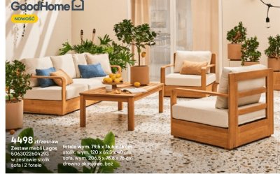 zestaw Zestaw mebli Lagos promocja w Castorama