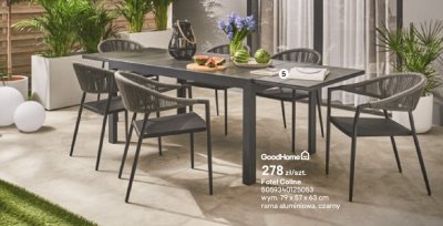 Fotel Coline promocja w Castorama