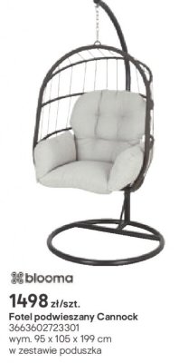 Fotel podwieszany Cannock promocja w Castorama