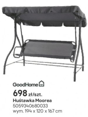 huśtawka Moorea promocja w Castorama