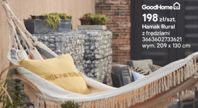 hamak Rural z frędzlami promocja w Castorama