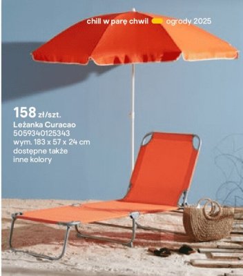 leżanka Curacao promocja w Castorama