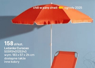 Leżanka Curacao promocja w Castorama