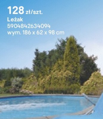 leżak promocja w Castorama