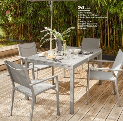 Parasol Malta promocja w Castorama