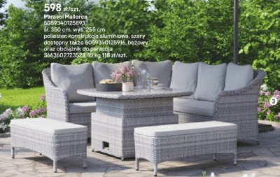 Parasol Mallorca promocja w Castorama