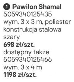 Pawilon Shamal promocja w Castorama