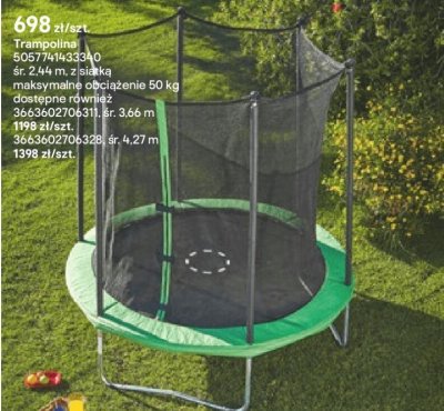 Trampolina promocja w Castorama