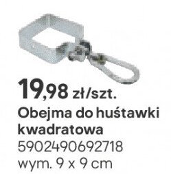 Obejma do huśtawki kwadratowa promocja w Castorama