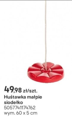 Huśtawka małpie siedzonko promocja w Castorama