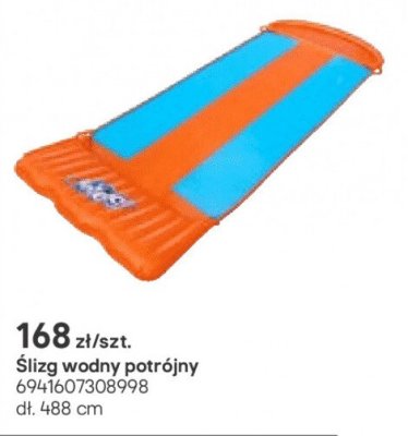 Ślizg wodny potrójny promocja w Castorama