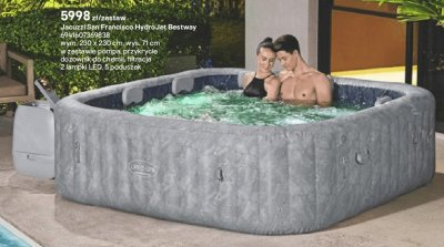 Jacuzzi San Francisco HydroJet Bestway promocja w Castorama