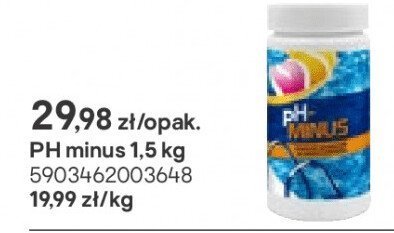 Granulat do obniżania PH wody GAMIX pH MINUS 1,5 kg promocja w Castorama