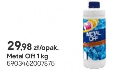 Uzdatniacz wody do basenu Metal Off 1 kg promocja w Castorama