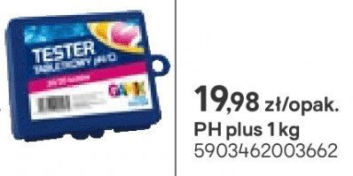 Granulat do podwyższania PH wody GAMIX pH PLUS 1 kg promocja w Castorama