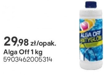 Środek przeciw glonom Alga Off 1 kg promocja w Castorama