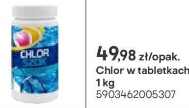 Chlor w tabletkach 1 kg promocja w Castorama