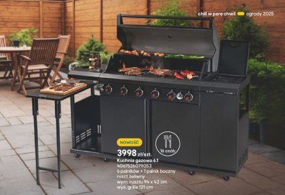 Kuchnia gazowa 6.1 promocja w Castorama