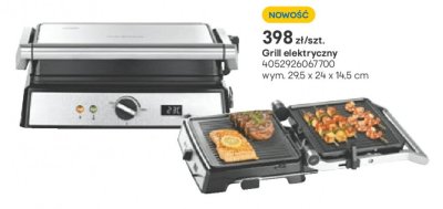 Grill elektryczny promocja w Castorama