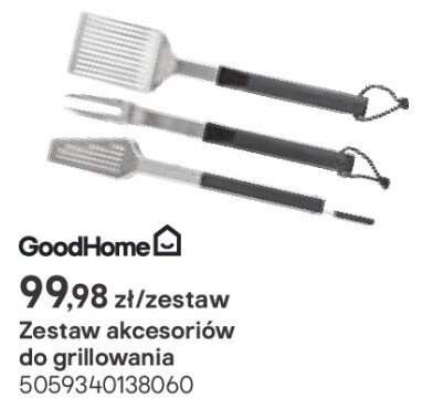 Zestaw akcesoriów do grillowania promocja w Castorama