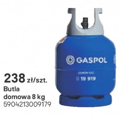 Butla domowa gaz 8 kg promocja w Castorama