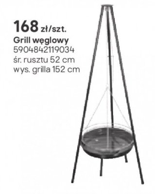 Grill węglowy promocja w Castorama