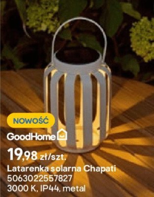 Latarenka solarna Chapati promocja w Castorama