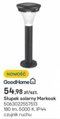 słupek solarny Markook promocja w Castorama