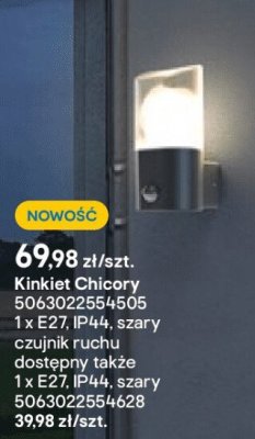 kinkiet Chicory promocja w Castorama