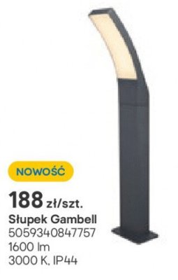 słupek Gambell promocja w Castorama