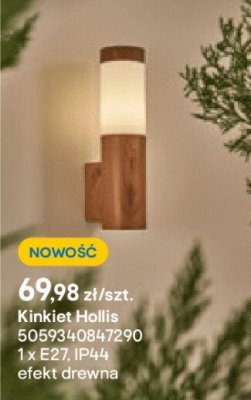 kinkiet Hollis promocja w Castorama