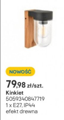 kinkiet promocja w Castorama