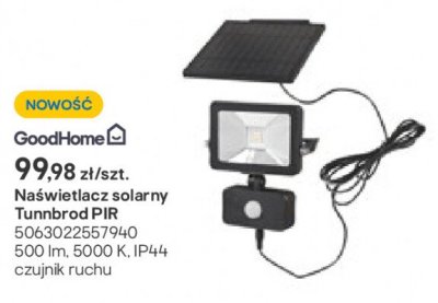 Naświetlacz solarny Tunbrod PIR promocja w Castorama