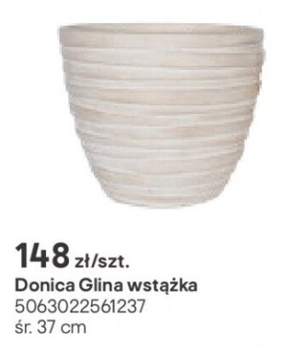 Donica Glina wstążka promocja w Castorama