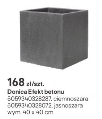 Donica Efekt betonu promocja w Castorama