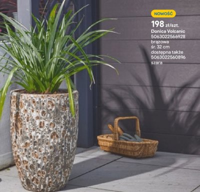 Donica Volcanic promocja w Castorama