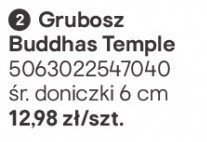 Grubosz Buddha's Temple promocja w Castorama