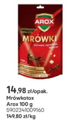 Mrówkotox Arox 100 g promocja w Castorama