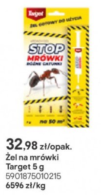 Żel na mrówki Target 5 g promocja w Castorama