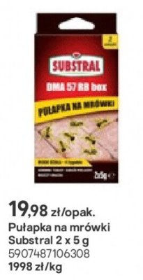 Pułapka na mrówki Substral 2 x 5 g promocja w Castorama