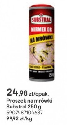 Proszek na mrówki Substral 250 g promocja w Castorama