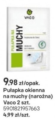 Pułapka okienna na muchy narożna Vaco 2 szt. promocja w Castorama