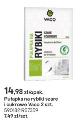 Pułapka na rybiki szare i cukrowe Vaco 2 szt. promocja w Castorama